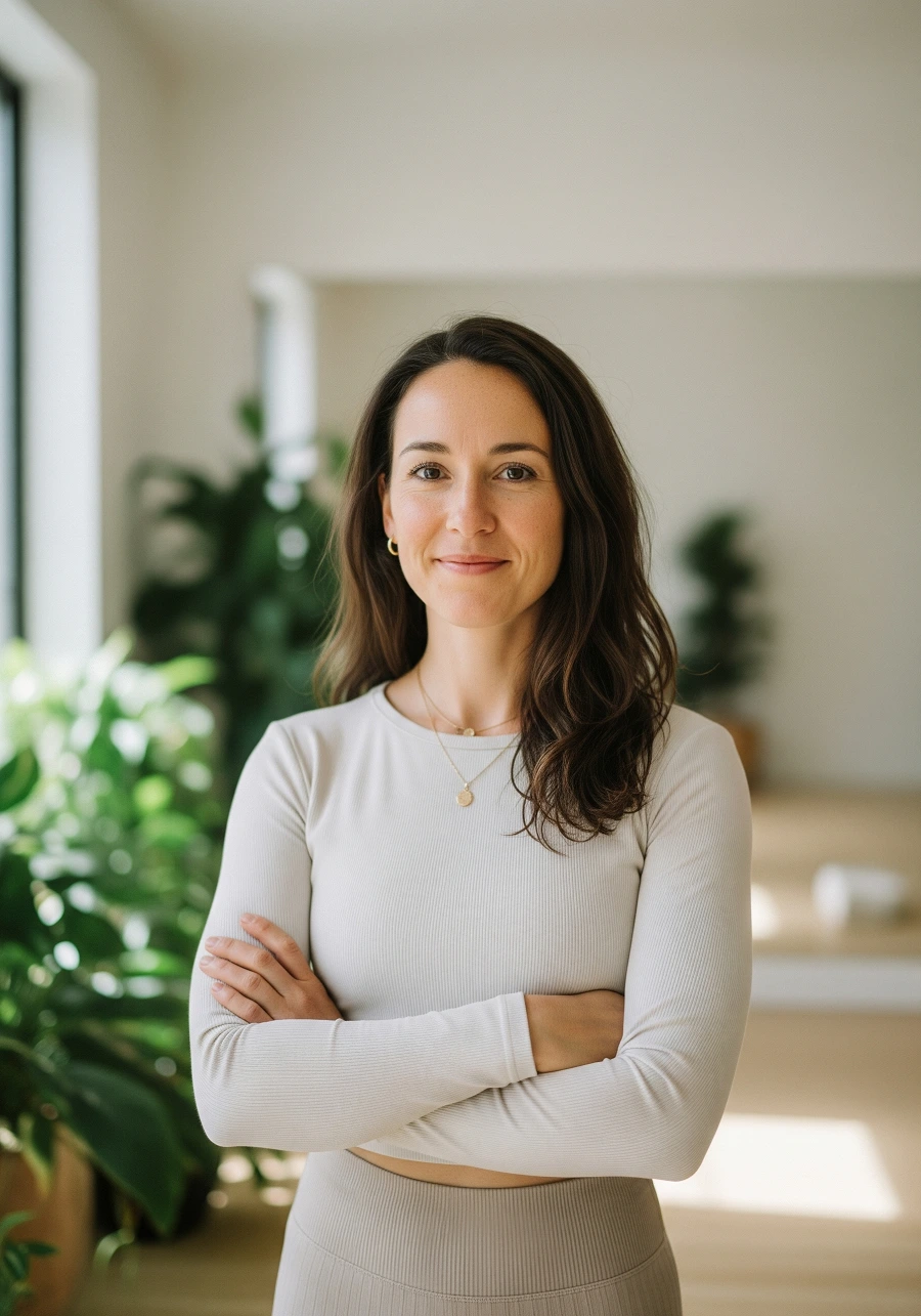 Chloé Moreau, professeure de yoga