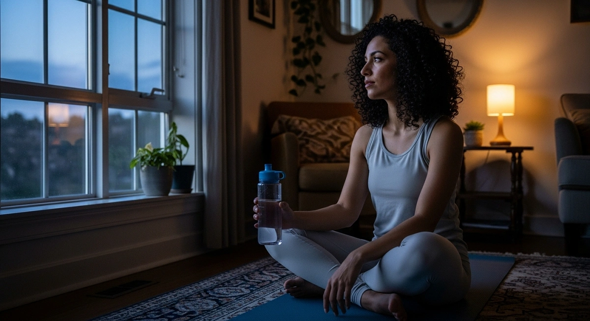 Personne faisant une pause pour retrouver sa motivation